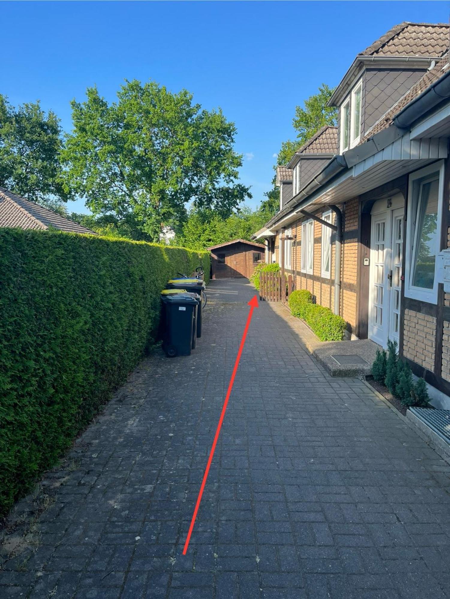 Ferienwohnung Sonnenschein Garten Uelzen Esterno foto